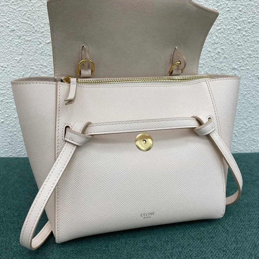Celine Belt Nano Bag in Pale Pink — image 2