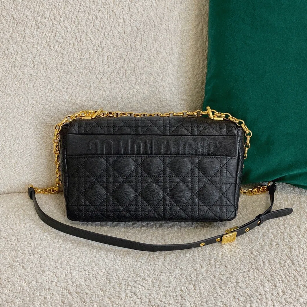 Dior Caro Medium Bag in Black — image 5