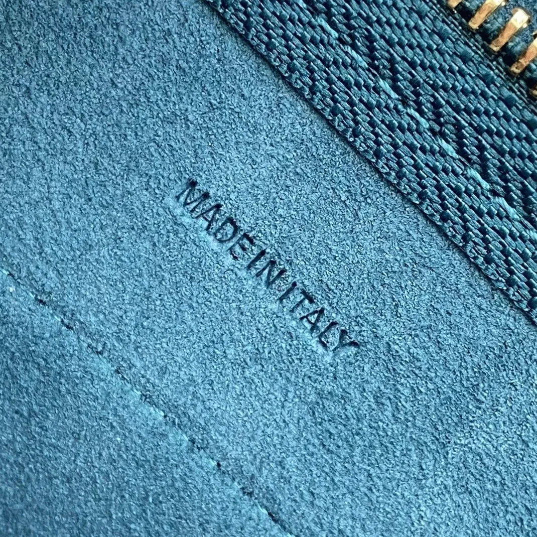 Celine Belt Nano Bag Imitation in Prussian Blue — image 2