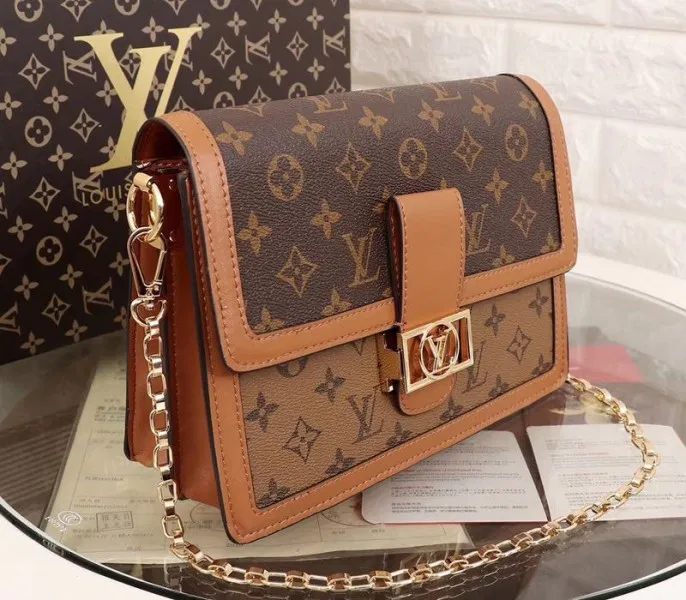Louis Vuitton Monogram Reverse Canvas Dauphine Bag — image 2