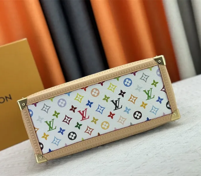 Louis Vuitton X TM Multicolored Onthego MM In White — image 3