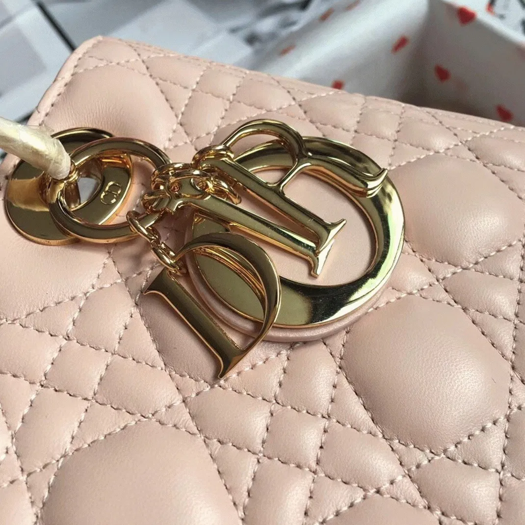 Dior Lady Dior Medium Bag in Powder — image 8