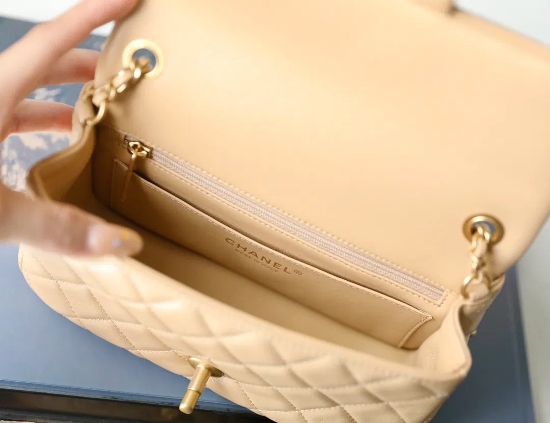 Chanel classic flap mini with golden ball — image 8