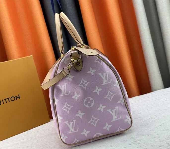 Louis Vuitton Speedy P9 Bandouliere 50 Bag In Light Hot Pink — image 4
