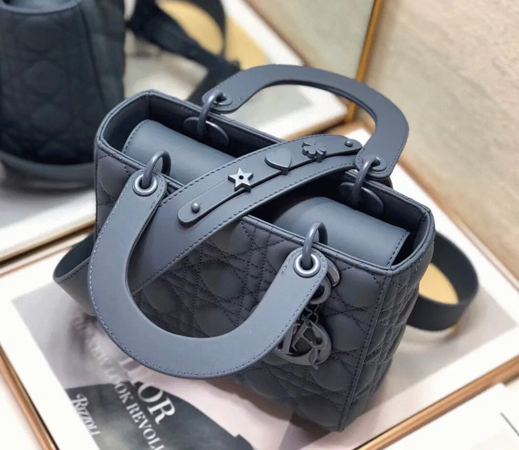 Dior Small Lady Dior My ABCDior Bag in Blue — image 7
