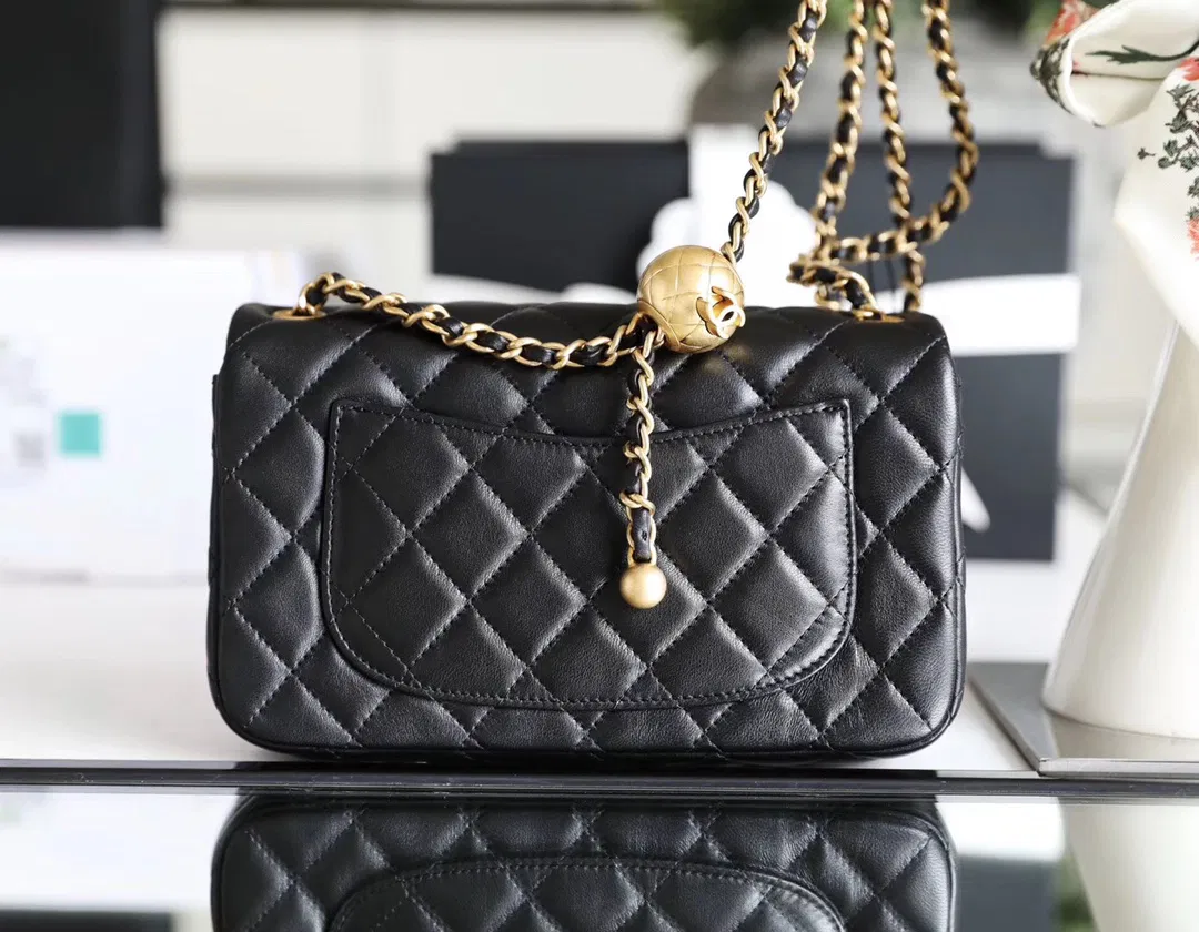 Chanel classic flap mini with golden ball โ image 6