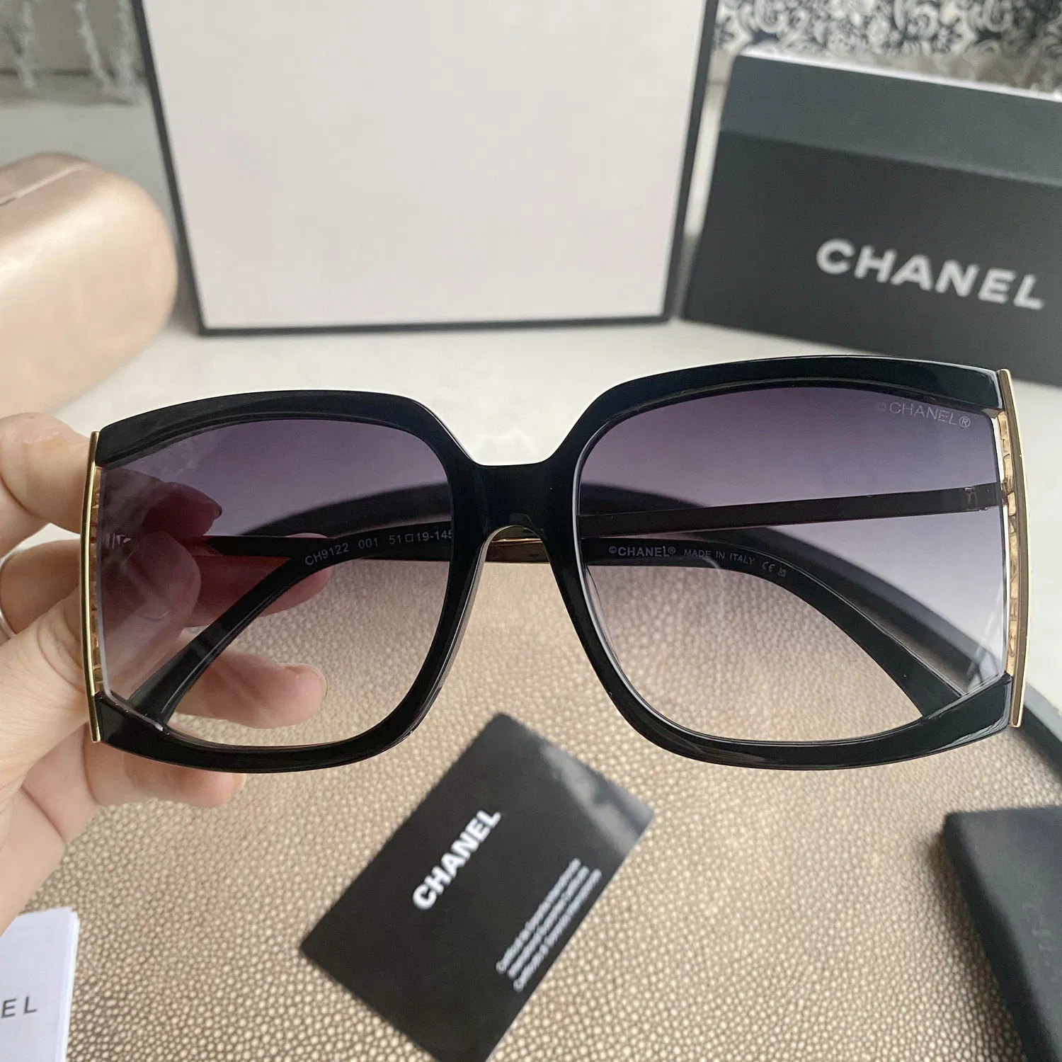 Vintage chanel sunglasses — image 5