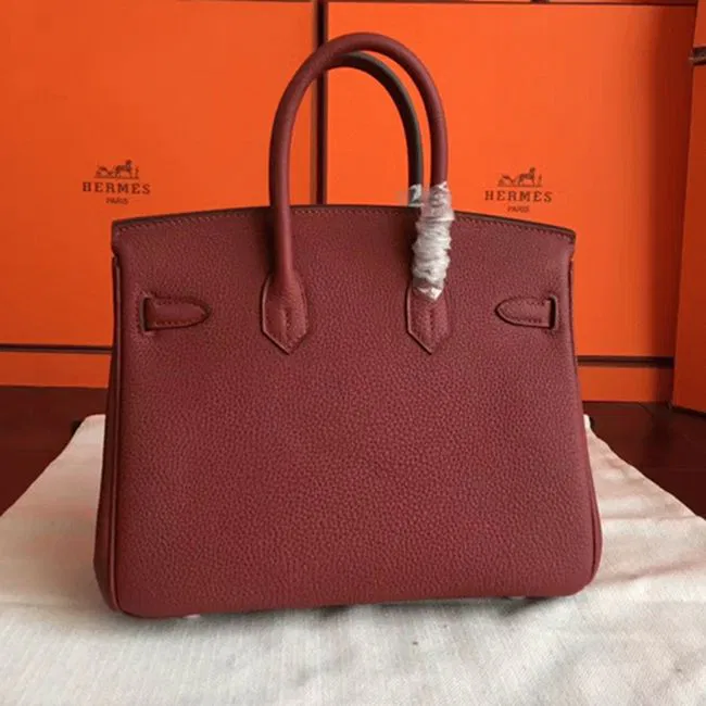 Bordeaux Hermes Birkin 25cm Quality — image 3