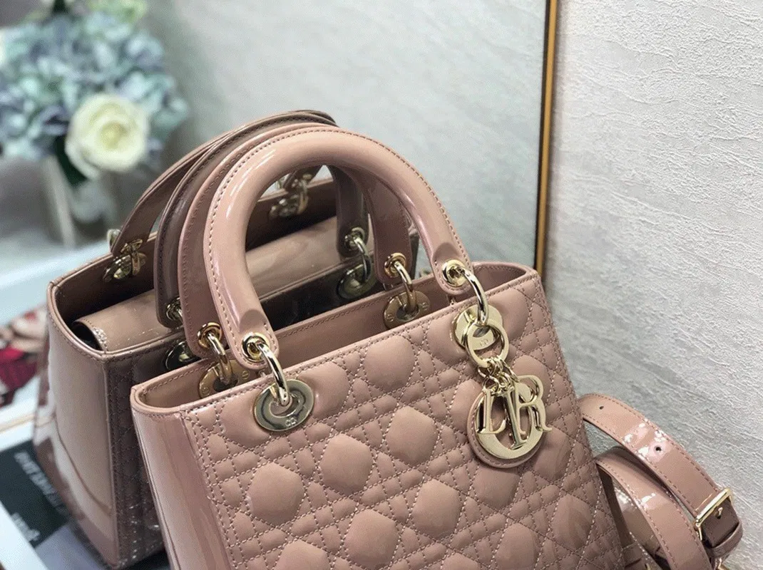 Dior Lady Dior Medium Bag in Blush — image 5