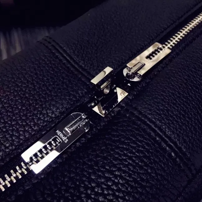 Black Designer Hermes Victoria II 35cm Bag — image 3