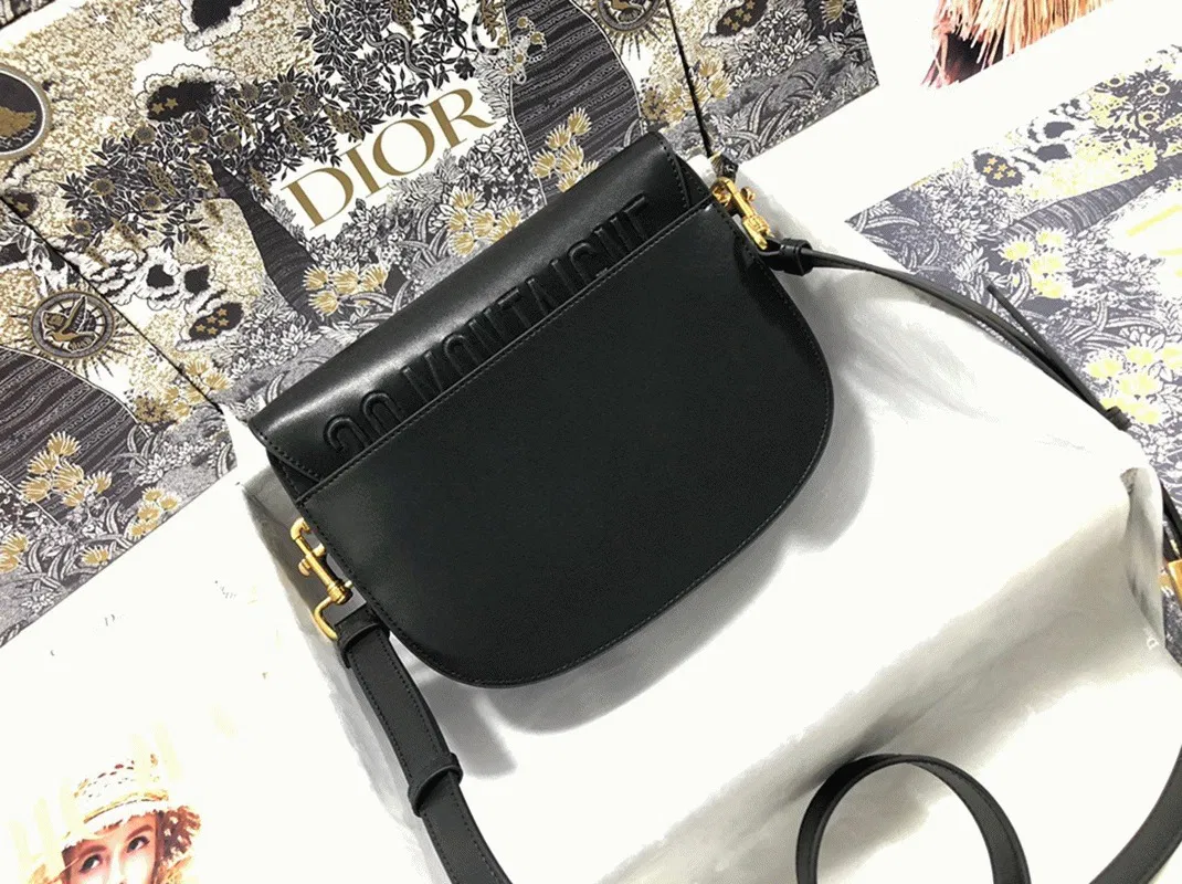 Dior Bobby Medium Bag Imitation in Black — image 8