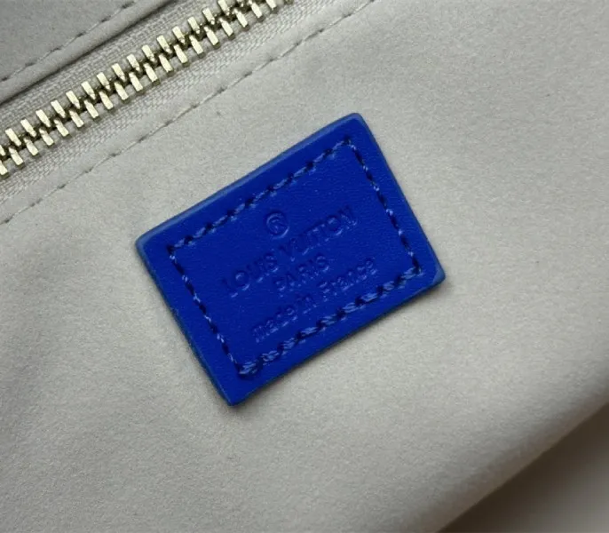 Louis Vuitton Other Leathers Shopper Cabas MM Tote In Blue — image 7