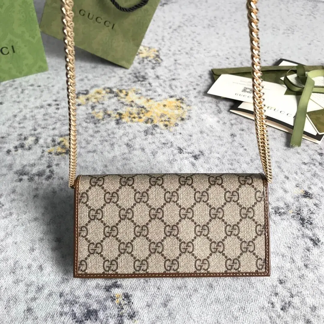 Gucci Horse Buckle 1955 Chain Wallet — image 3
