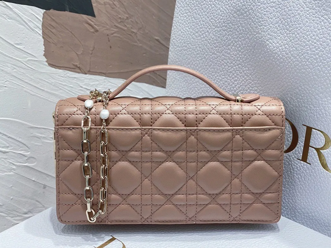 Dior Miss Dior Mini Bag in Poudre Cannage Lambskin — image 9