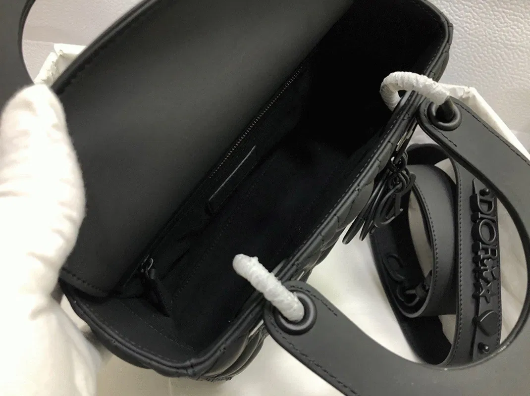 Dior Small Lady Dior My ABCDior Bag in Black — image 9