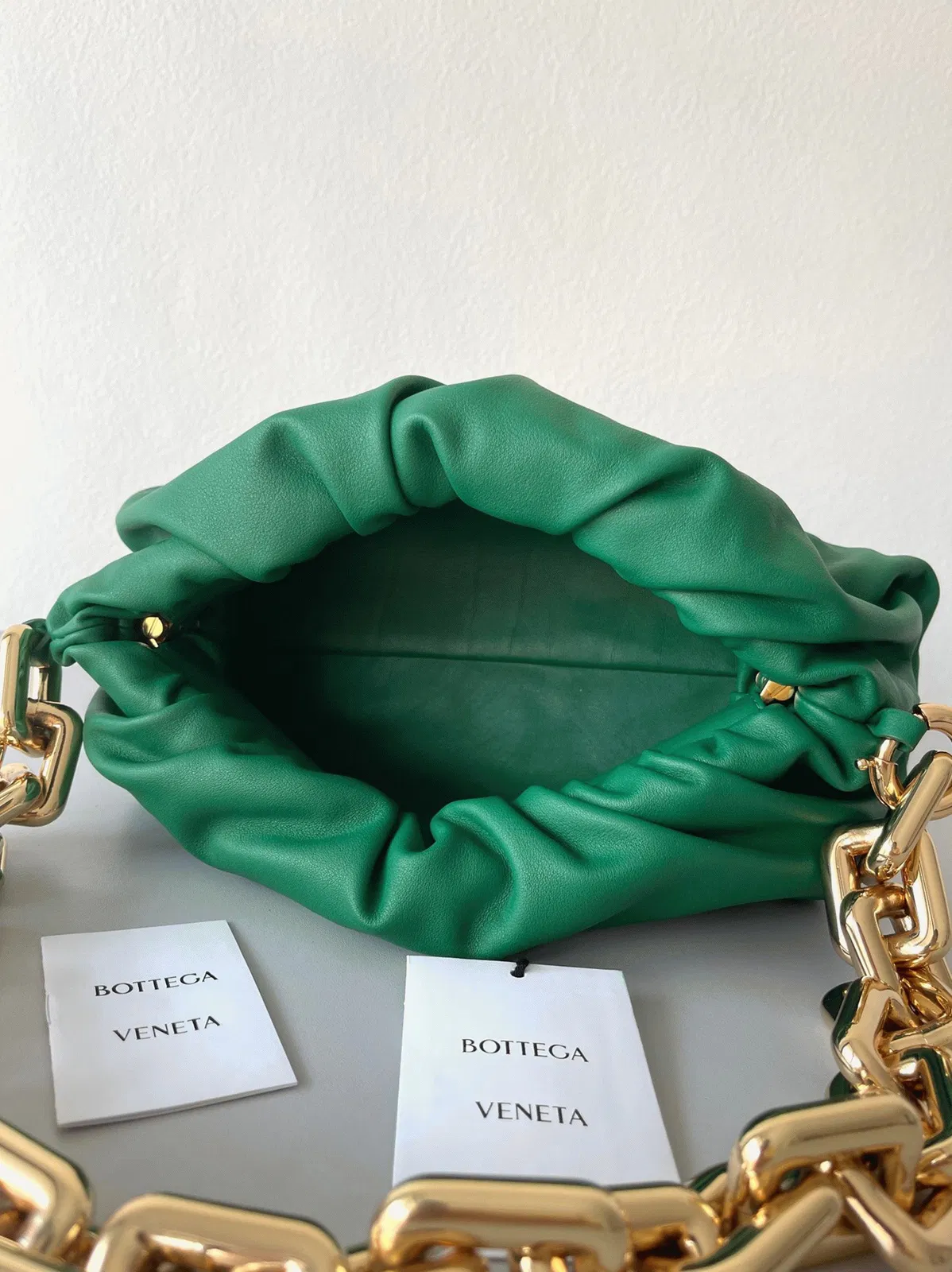 Bottega Veneta The Chain Pouch Bag Green — image 5