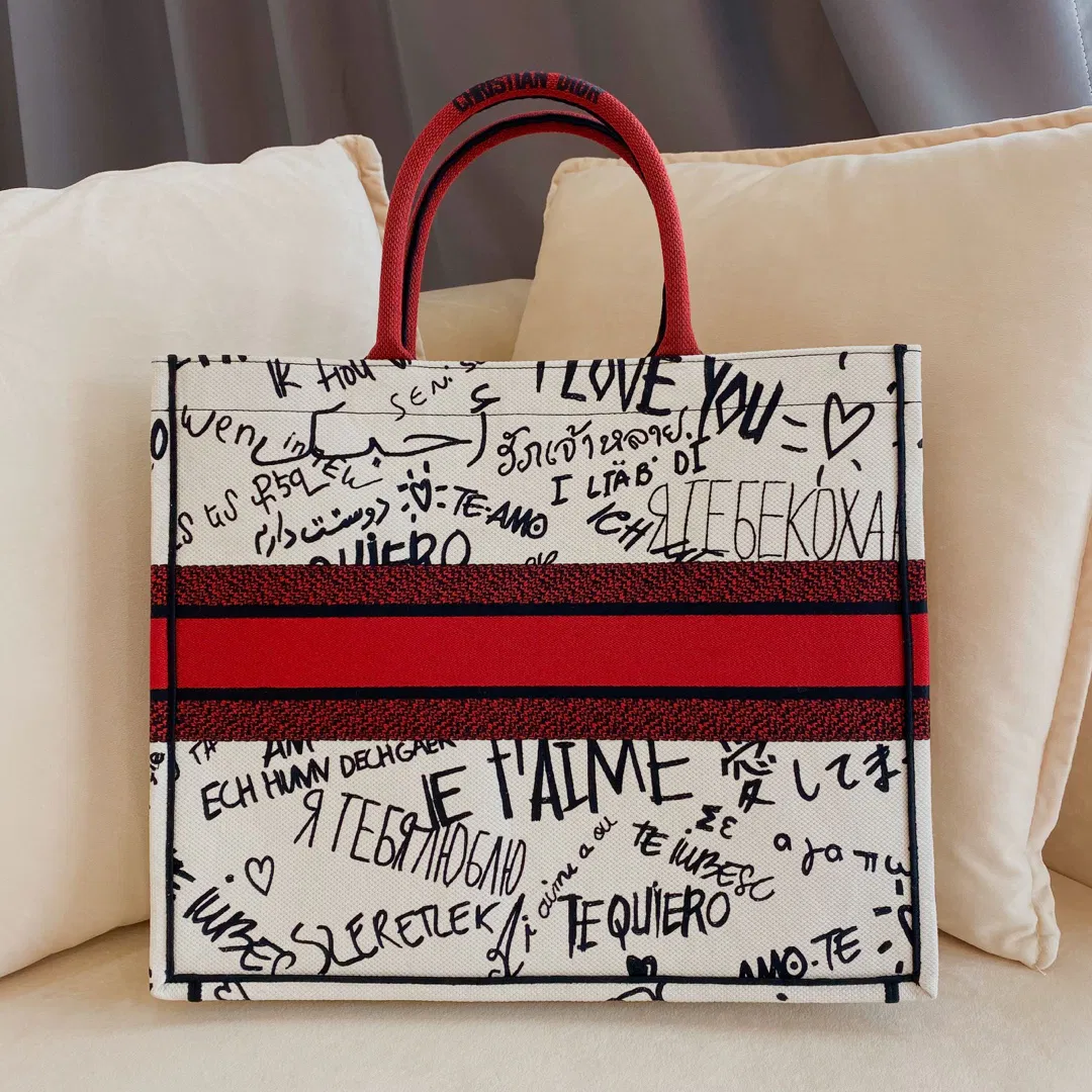 ‘I Love You’ Book Tote – large — image 9