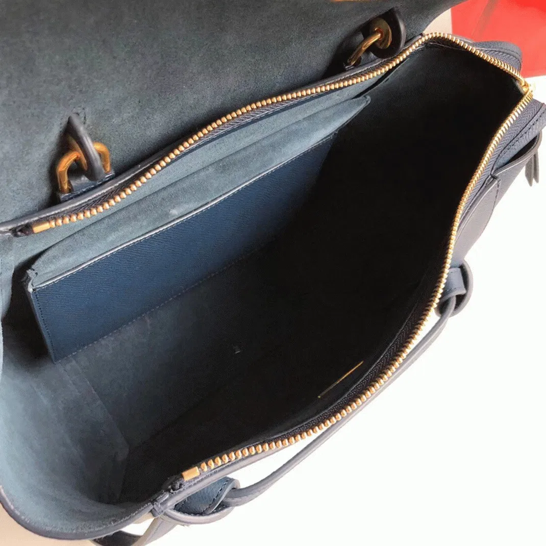 Celine Micro Belt Bag Knockoff in Navy Blue — image 2