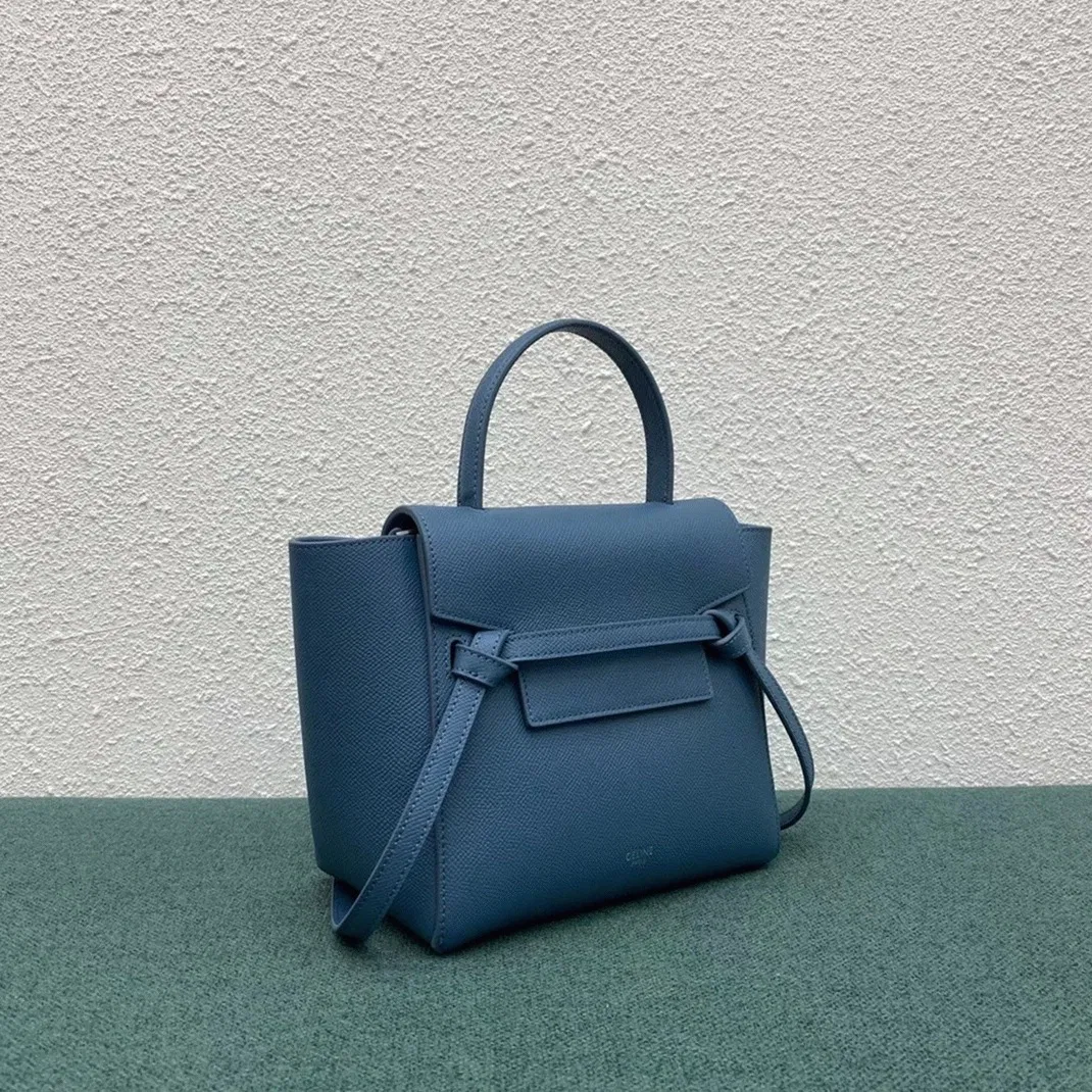 Celine Belt Nano Bag in Slate Blue — image 2