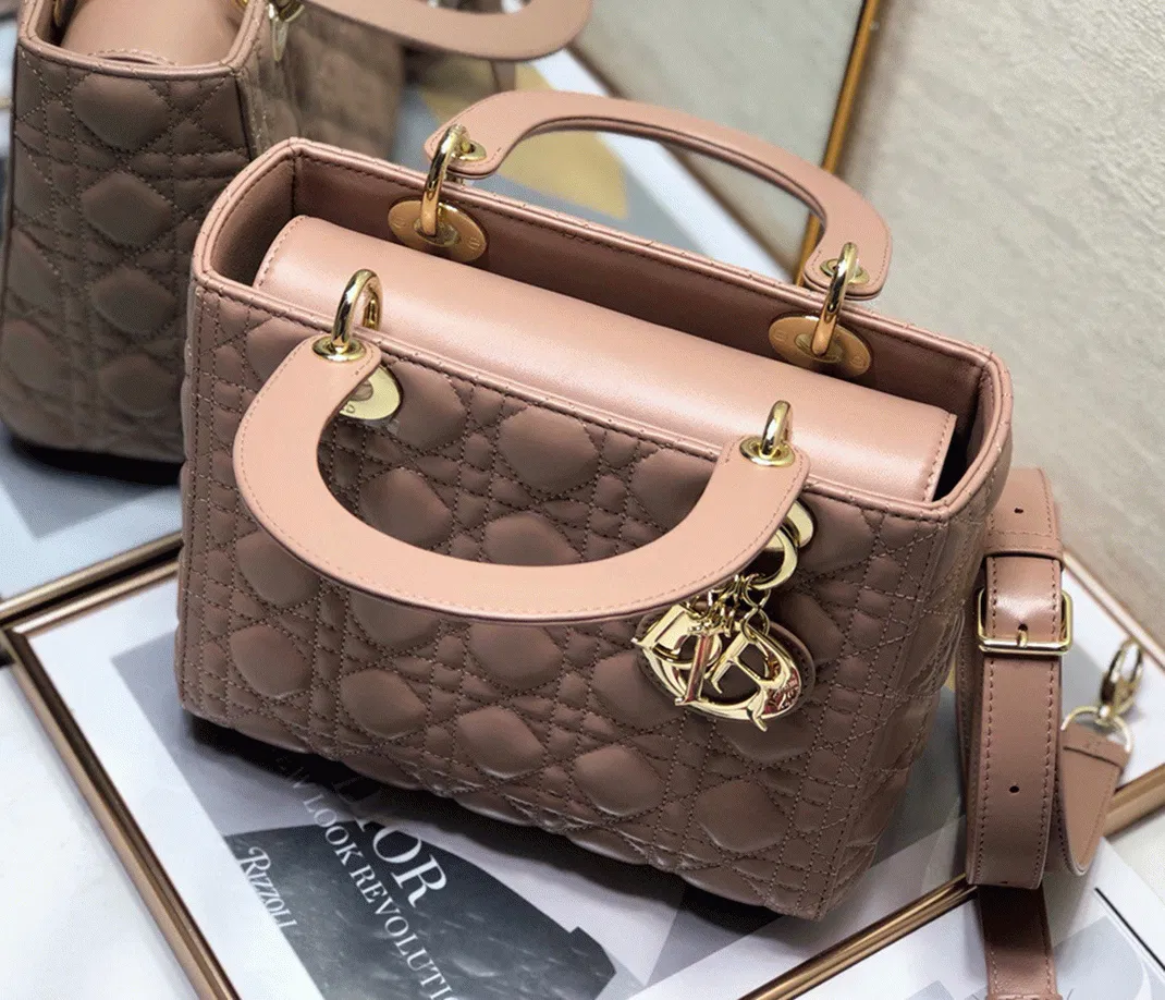Dior Lady Dior Medium Bag in Blush — image 3
