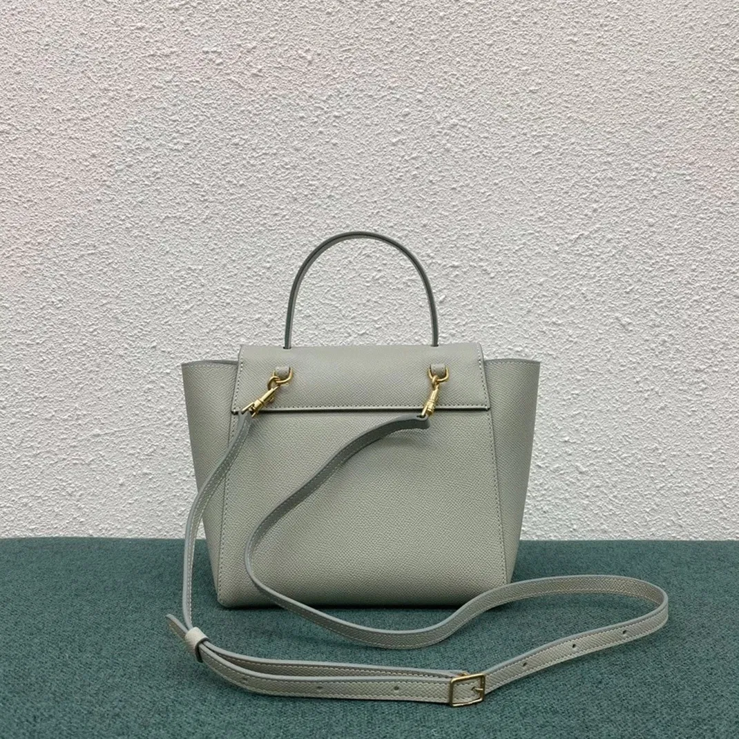 Celine Belt Nano Bag Imitation in Vert D eau — image 5