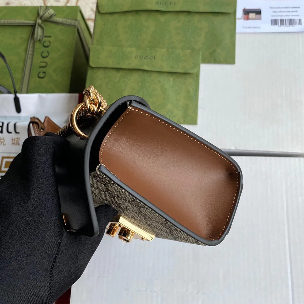 Padlock small GG shoulder bag — image 4