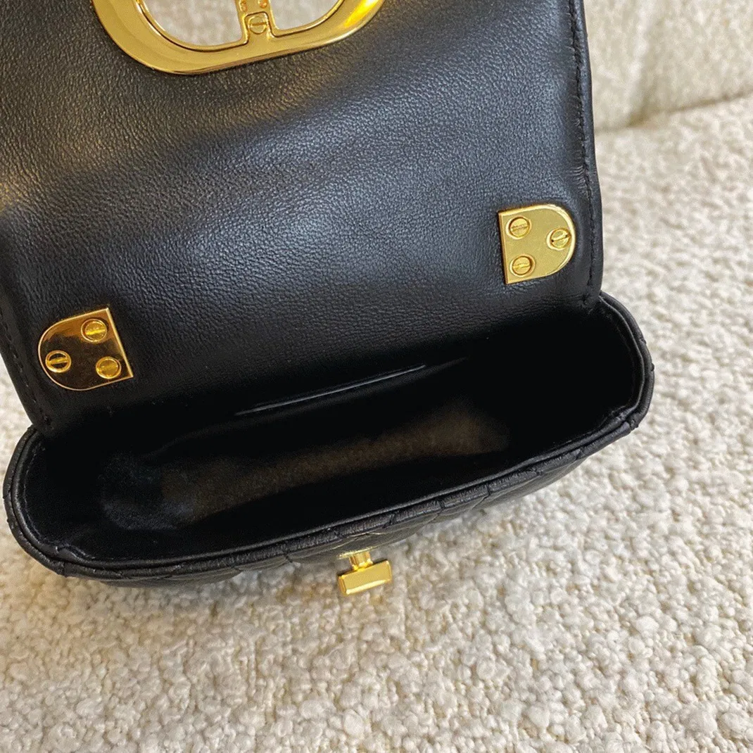 Dior Caro Micro Bag Knockoff in Black — image 3