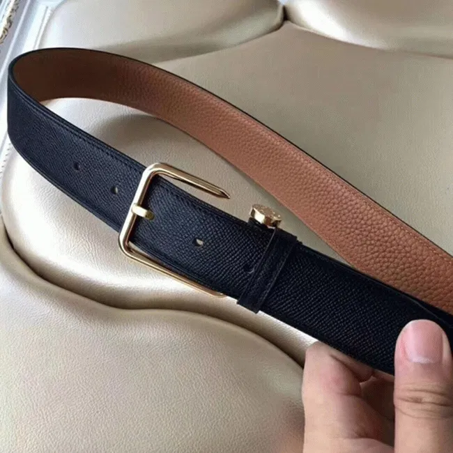 Top-rated Hermes Lennox belt in black — image 3