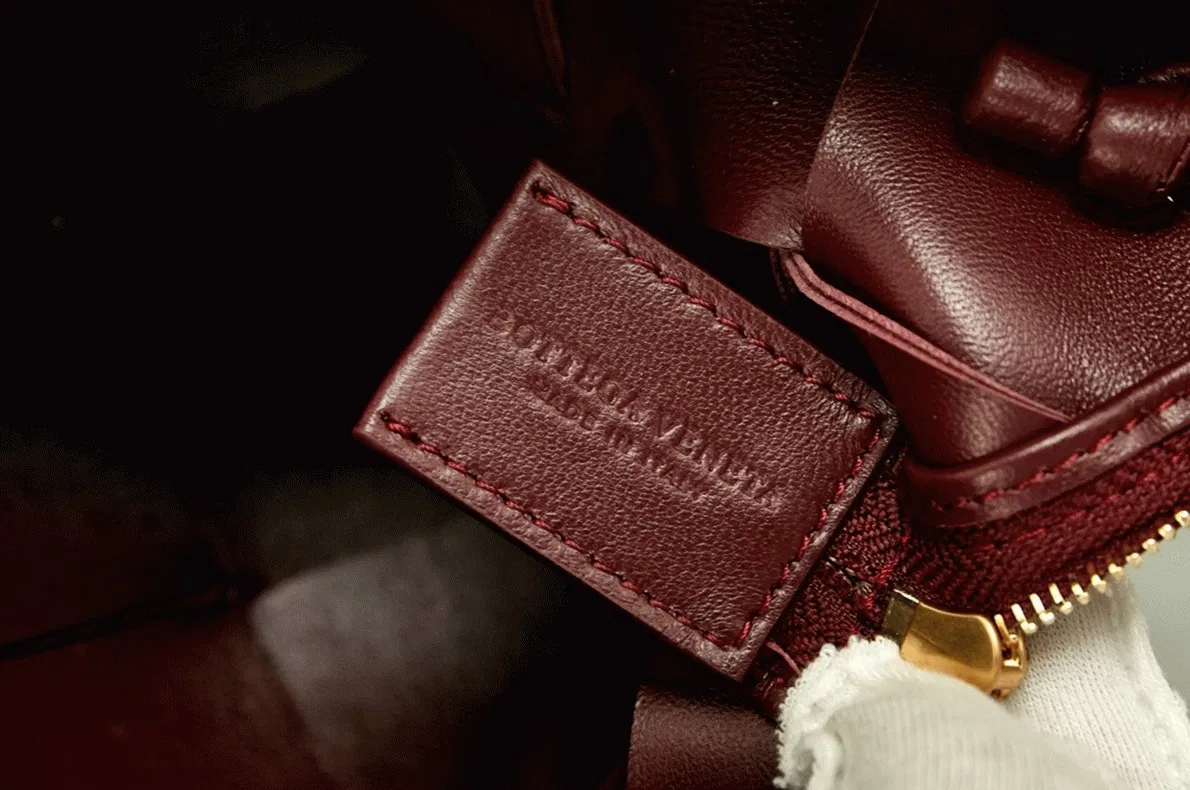 Bottega Veneta Mini Cassette Camera Bag Bordeaux — image 3
