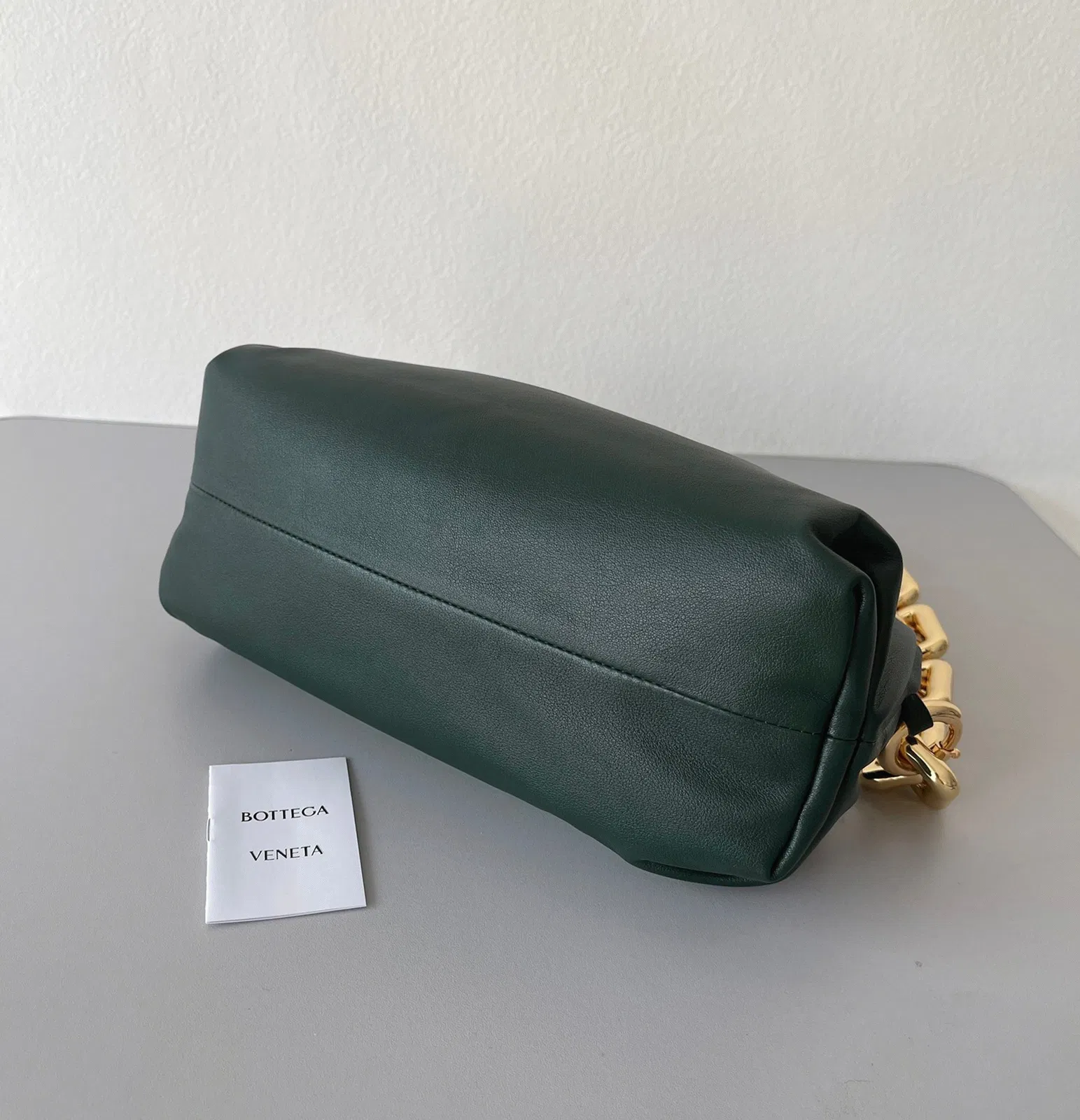 Knockoff Bottega Veneta The Chain Pouch Bag Raintree — image 5