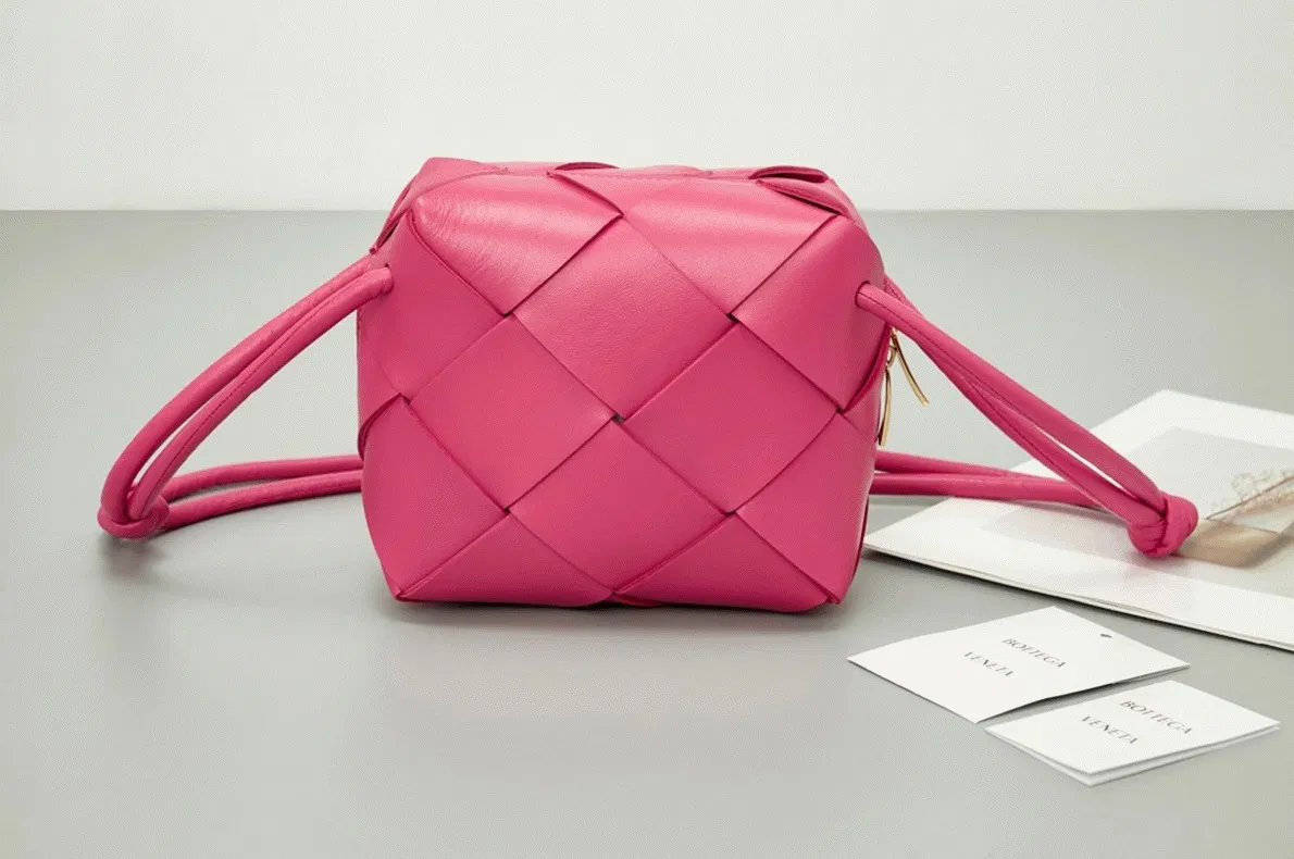 Bottega Veneta Mini Cassette Camera Bag Cranberry — image 7
