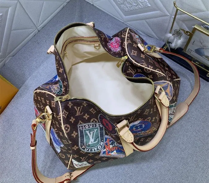 Louis Vuitton Flight Mode Monogram Canvas Keepall Bandouliere 45 Travel Bag — image 8