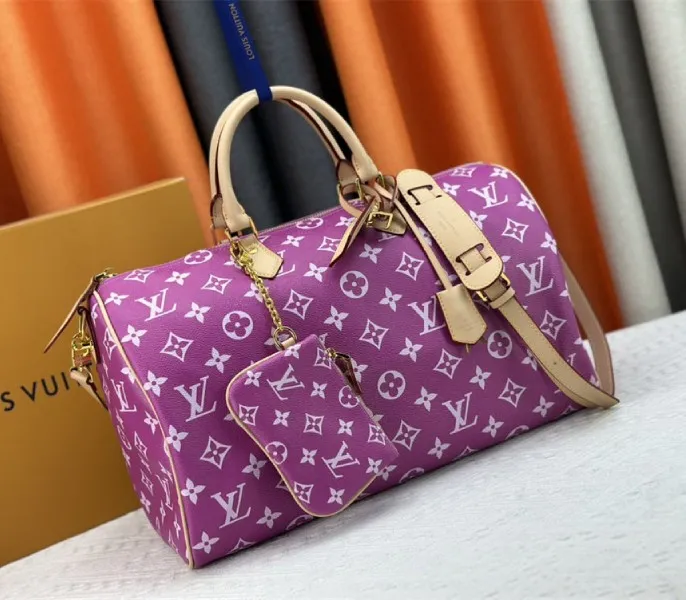 Louis Vuitton Speedy P9 Bandouliere 40 Bag In Pink Purple — image 2