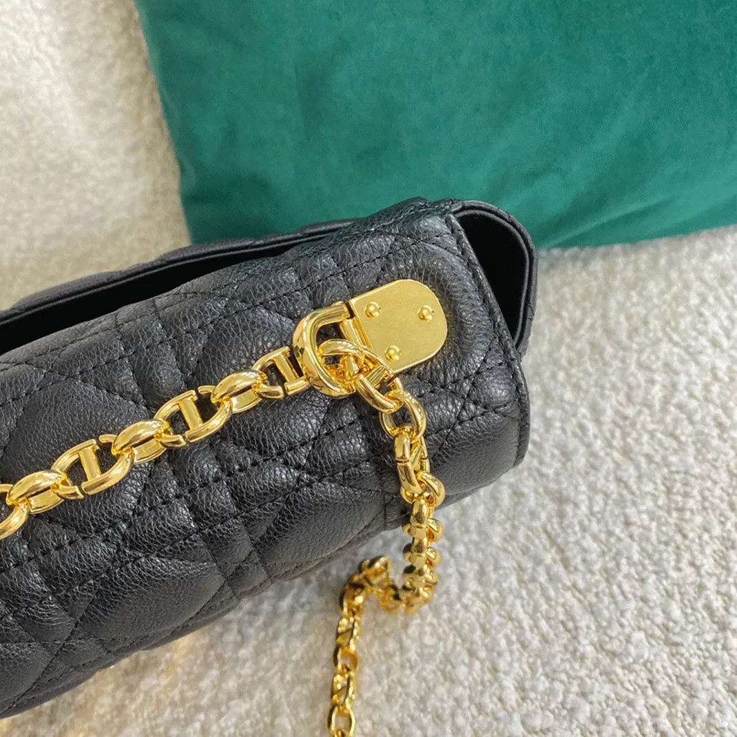Dior Caro Large Bag in Black — image 8