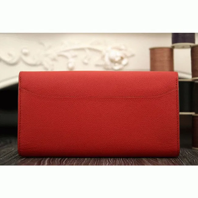 Red AAA Hermes Constance wallet — image 3