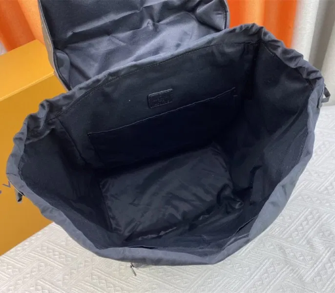 Louis Vuitton Monogram Canvas Montsouris Backpack In Black — image 6