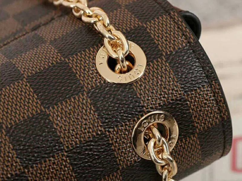 Louis Vuitton Damier Ebene Canvas Vavin PM Bag In Cream — image 8