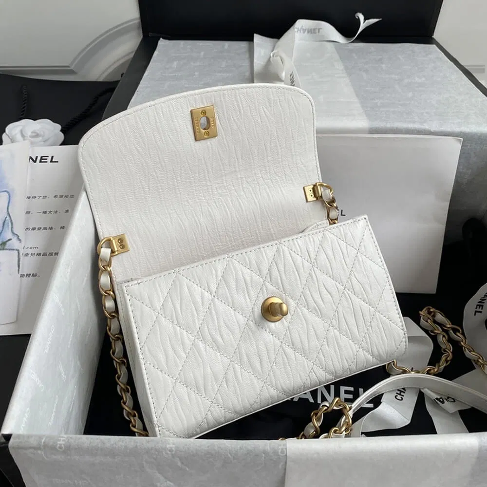CHANEL Mini Flap Bag with Top Handle — image 5