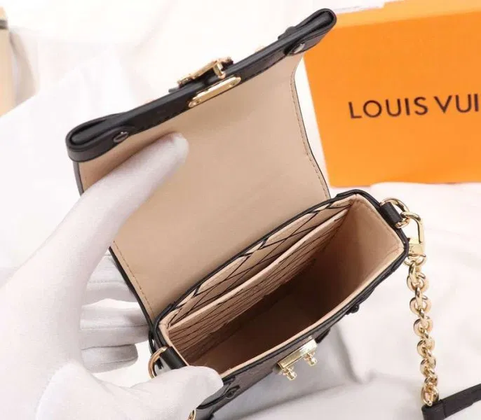 Louis Vuitton Monogram Canvas Vertical Trunk Pochette — image 5