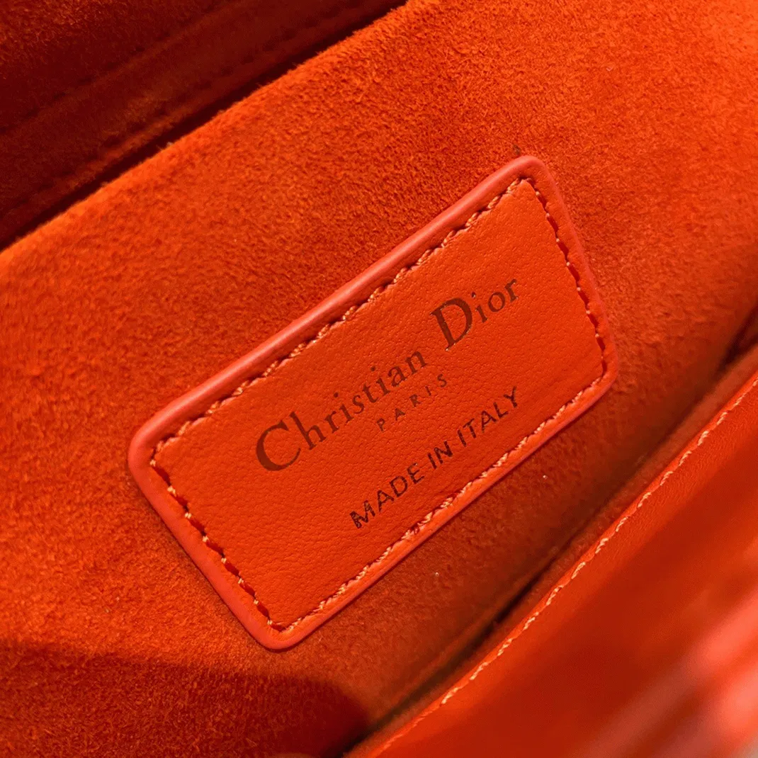 Dior Lady D-Joy Medium Bag in Orange — image 7