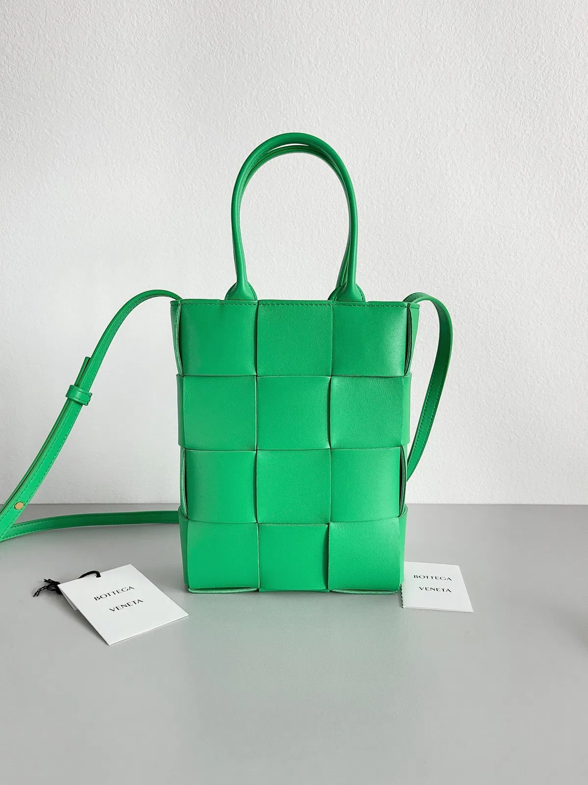 Bottega Veneta Cassette Mini Tote Bag Parakeet — image 5