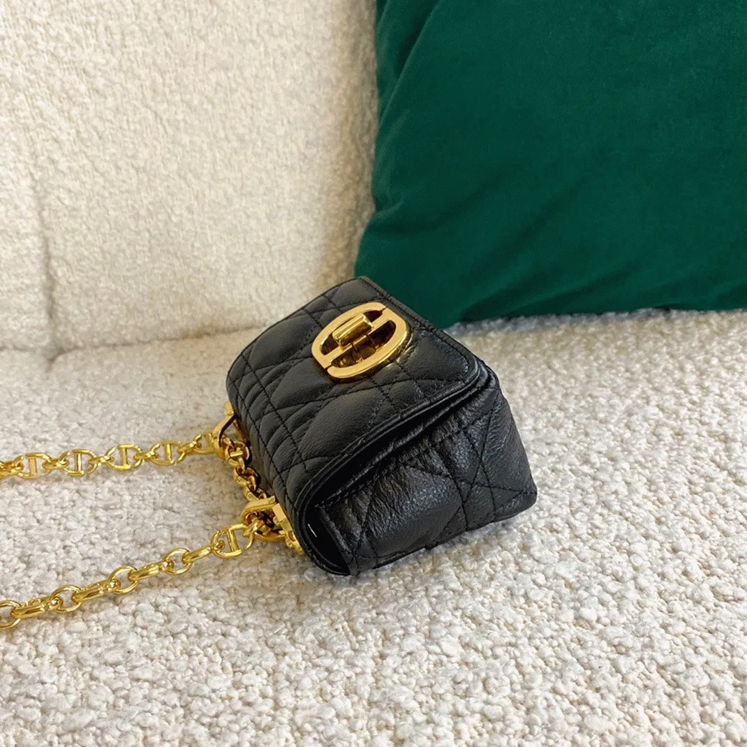 Dior Caro Micro Bag Knockoff in Black — image 5
