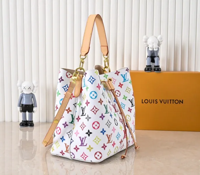 LV X TM Multicolored NeoNoe MM In White — image 2