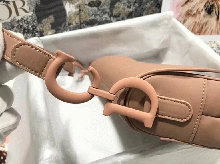 Dior Saddle Bag in Blush Ultramatte Calfskin — image 9