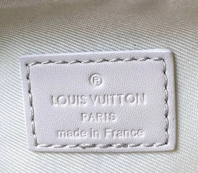 Louis Vuitton Monogram Empreinte Petite Malle Souple Handbag In Cream — image 6