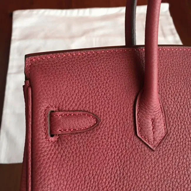 Bordeaux Hermes Birkin 25cm Quality — image 8