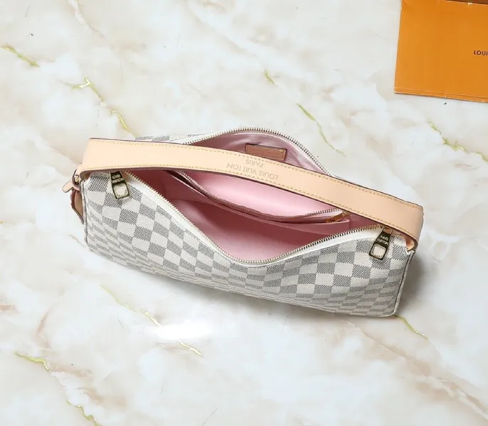 LV Damier Azur Slouchy PM — image 5