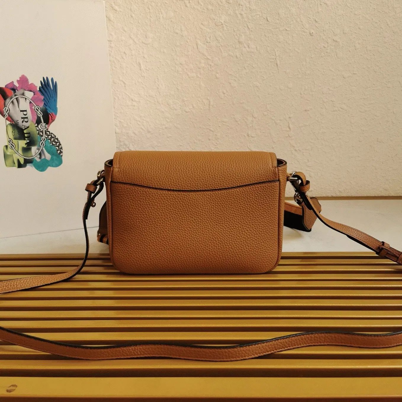 Prada Flap Shoulder Bag in Brown — image 5