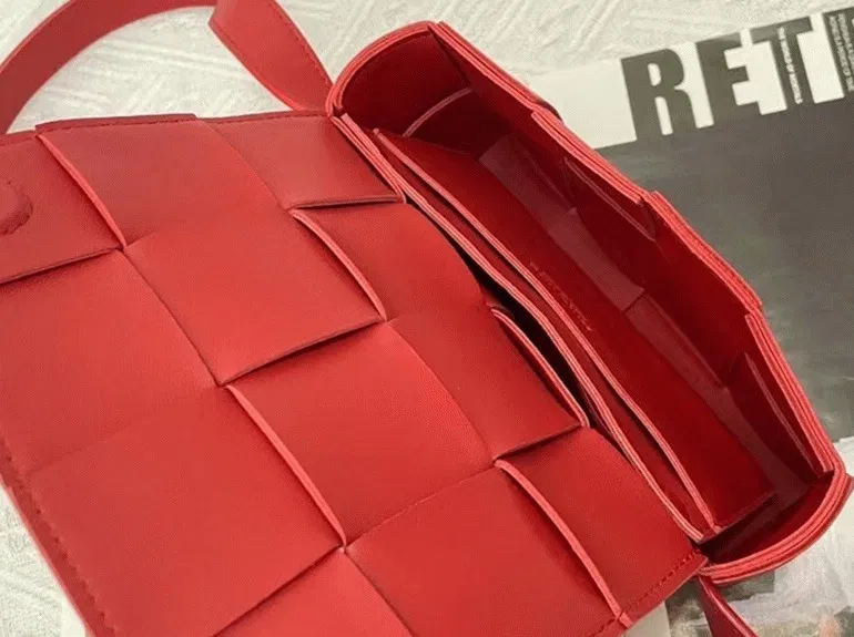 Bottega Veneta Cassette Belt Bag Red — image 8