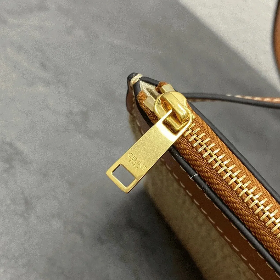 Top Quality Celine Bucket 16 Bag In Textile with Celine Logo — image 8